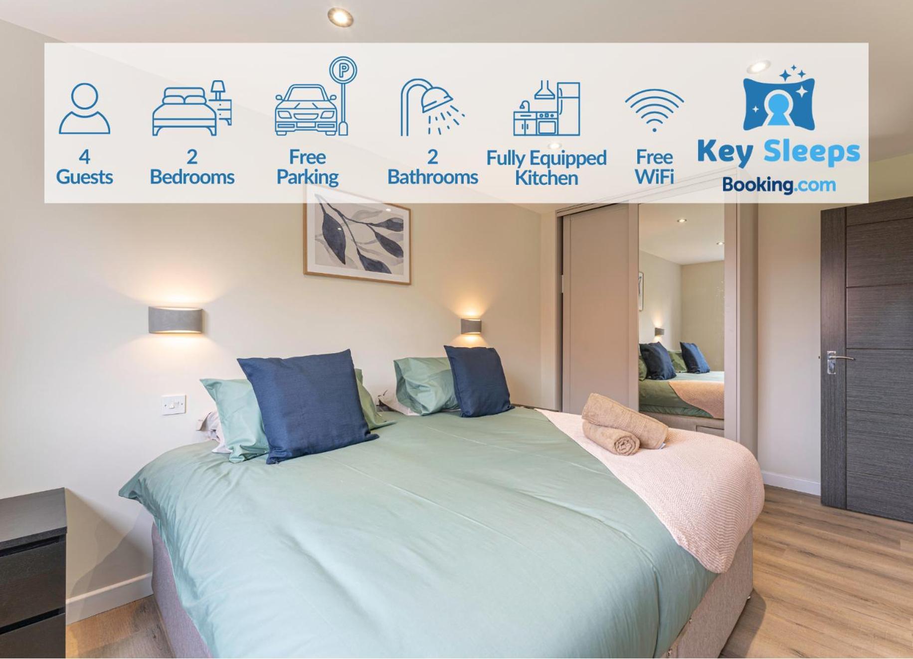 Stylish 2 Bedroom Apartments In Derby Kültér fotó